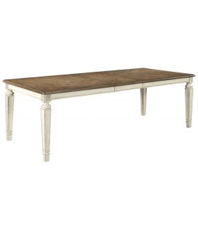 Caroline Wooden Rectangular Dining Room Extension Table (6 to 8 Seaters)
